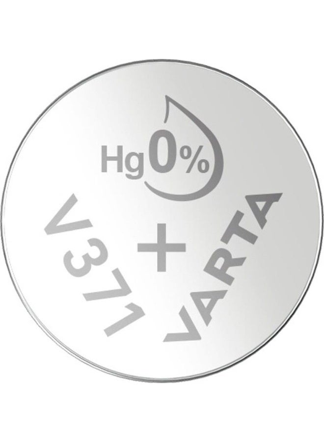 VARTA 2-Pieces Varta V371 / SR69 / SR920 Silver Oxide 1.55V Germany Batteries - Image 2